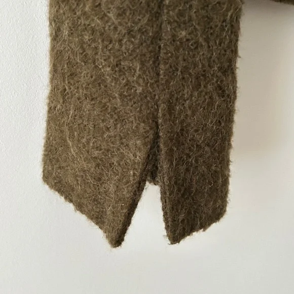 Claudie Pierlot Olive Green Mohair Jacket - Picture 13 of 16